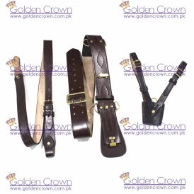 British Officers Sam Browne belt and cross strap