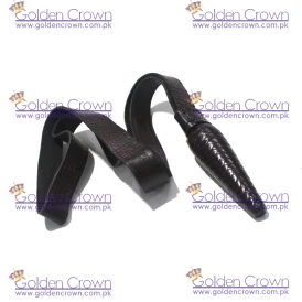 Brown Leather  Sword Knot With Acorn