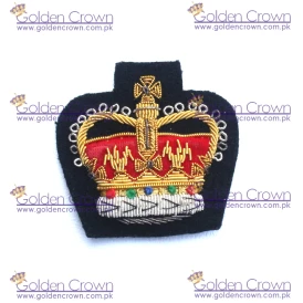 Bullion crown Badge