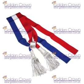 Echarpe d'adjoint tricolore en ottoman