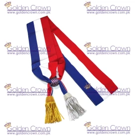 Echarpe de Maire a glands dores