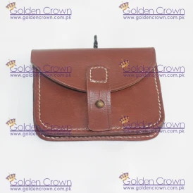 French M1915 Lebel Rifle Leather Ammo Pouch-brown