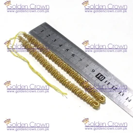 Gold Metallic Bullion Fringe Caterpillar