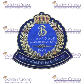 Hand Embroidery Bullion badges