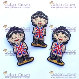 Handmade Fashion Bullion Badges