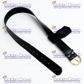 Knight Templar Frog Belt Black