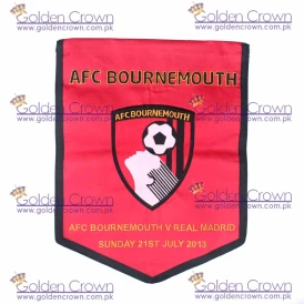 Machine Embroidered AFC Bournemouth Pennants