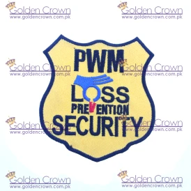 Machine Embroidery Security Badges