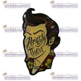 Men Face Cartoon Lapel Pin Supplier