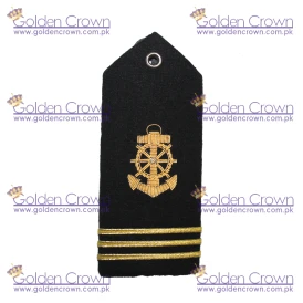 Merchant Marine American Navy Shoulder Boards Anchor Three Bar