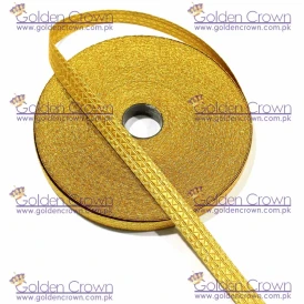 Military Gold Mylar Braid, Gold Staff Lace