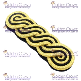 Military Shoulder Board Gold And Black