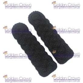 Military Shoulder Cords Black Chain Gimp