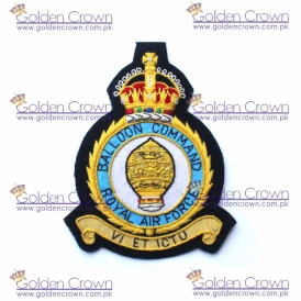 RAF Balloon Command Embroidered Badge