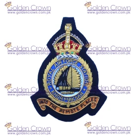 Royal Air Force Khormaksar Station Blazer Embroidered Badge