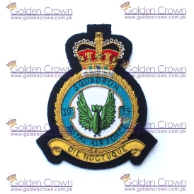 Royal Air Force Squadron Wire Blazer Badge