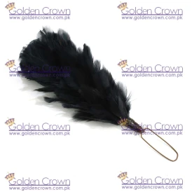 Scottish Feather Hackles Black