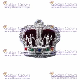 Silver Crown Bullion Badges