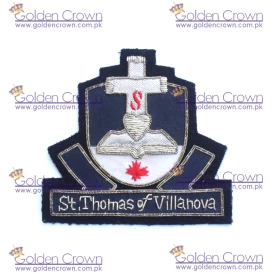 University Bullion wire Badges Supplier