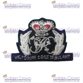 Victoria Police King's Crown Bullion Badge