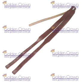 WW1 French Leather Y Straps Brown