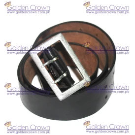 WW1 WW2 2-Claw Officer Belt, Black