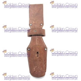 WW1 WW2 Brown Leather Bayonet Frog