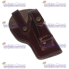 WW1 WW2 German Leather Holster open