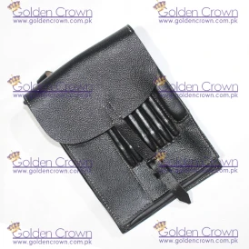 WW2 German M35 Leather Map Case Black