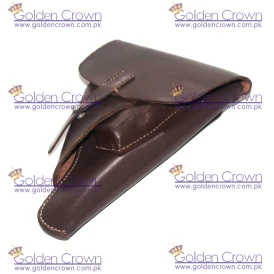 WW2 Walther PPK Pistol Belt Holster Brown Leather