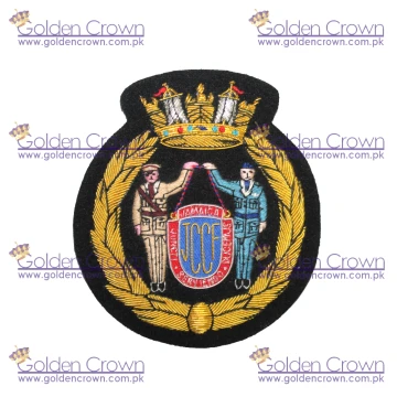 America Jamaica Bullion Wire Badge