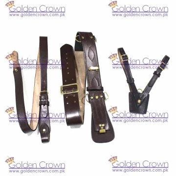 British Officers Sam Browne belt and cross strap