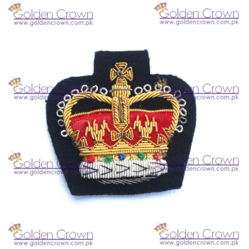 Bullion crown Badge