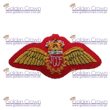 Bullion Embroidered Military Uniform Wing Badges