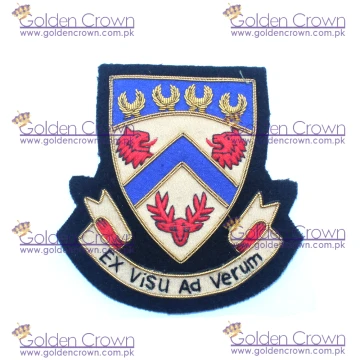 Bullion wire Crests