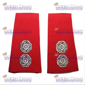 Collar Rank Slide Crew Manager Fire Service insignia