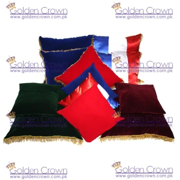 Coussin pour ceremonies et inaugurations Bordeaux / Rouge / Blanc
