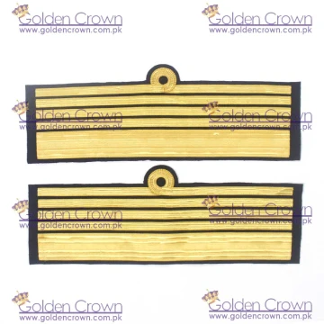 Cuff Rank Sleeve Curls Gold Admiral Of The Fleet