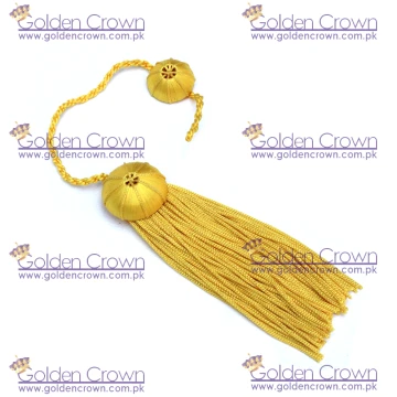 Doctoral Tam yellow Silk Tassel