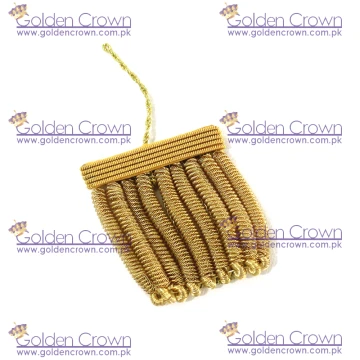 French Bullion Fringe Keychain Tassel