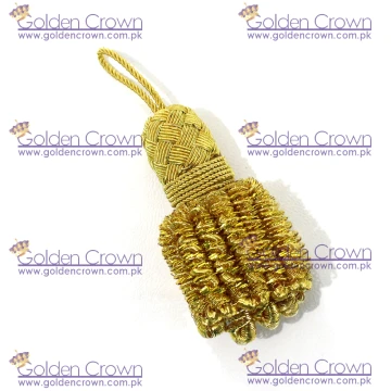 French Gold Bullion Tassel Small Fringes
