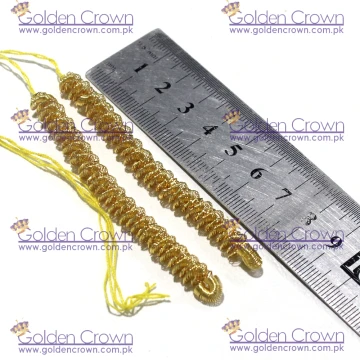 Gold Bullion Caterpillar Fringe Supplier