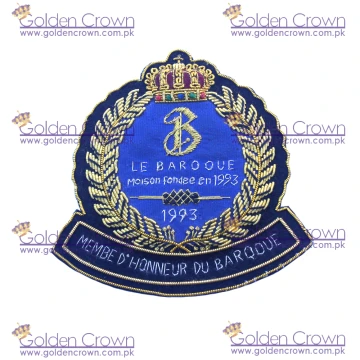 Hand Embroidery Bullion badges