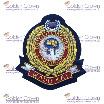 Hand Embroidery Family Crest Blazer Badge