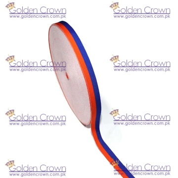 Medal Ribbon Blue And Orange