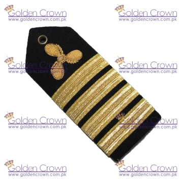 Merchant Marine Shoulder Board: Propeller Captain