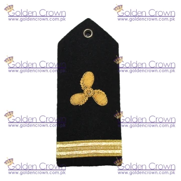 Merchant Marine Shoulder Board Propeller Engineers Propeller & 1 Stripe