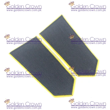 Military Epaulette- Gray and Yellow