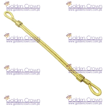Military Gold Mylar Cap Cord