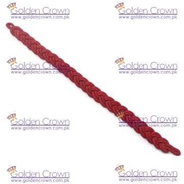 Military Officer Cap Cord Red